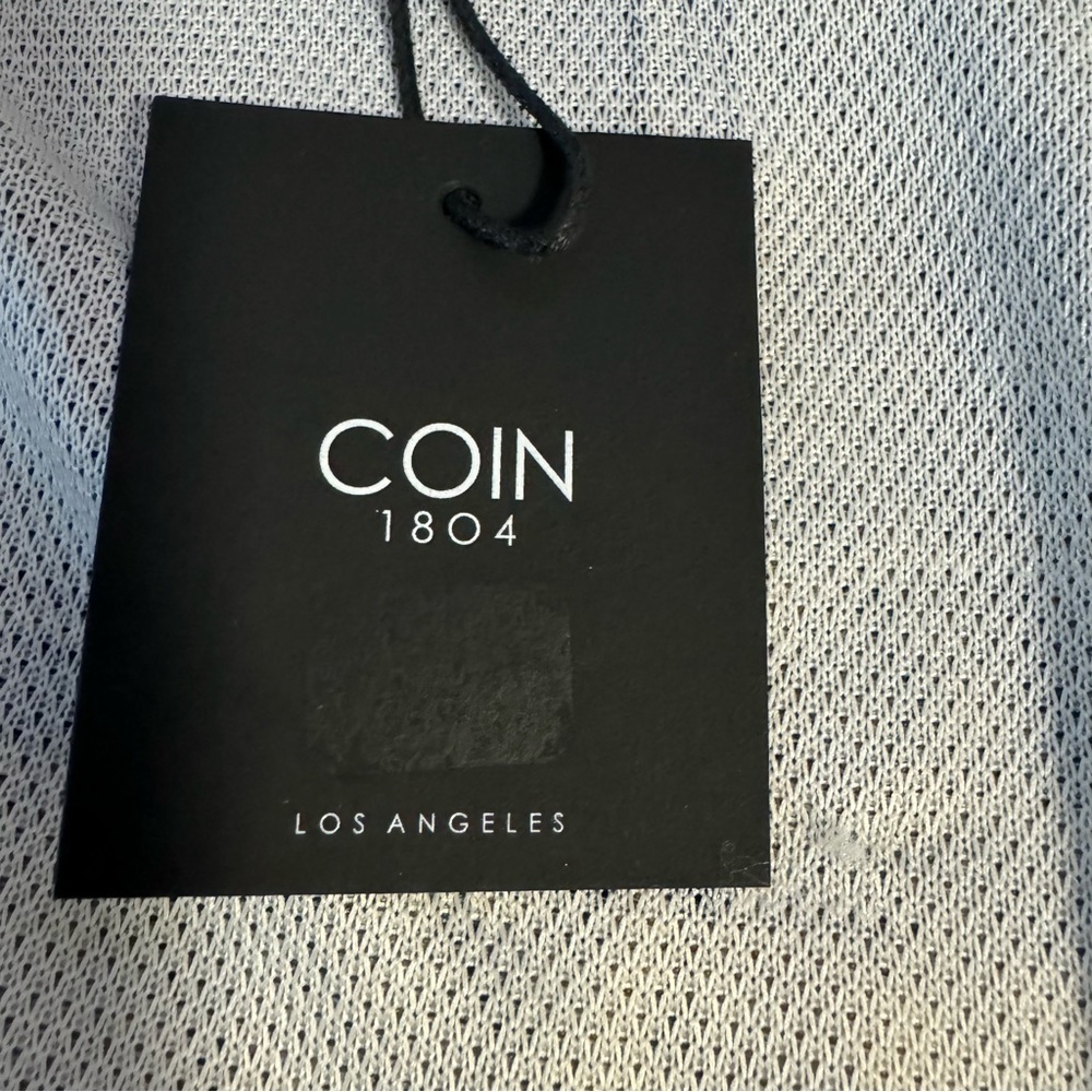 COIN 1804 NWT Plaid Roll Sleeve Pocket Kimono Size Small-XL - Picture 7 of 8